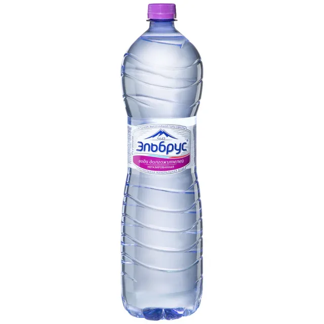 Эльбрус вода минеральная негазированная 1.5 л.
