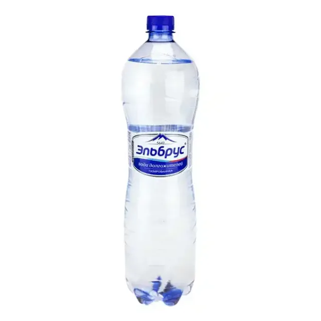 Эльбрус вода минеральная газированная 1.5л